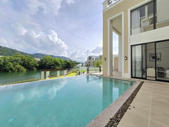 for Rent | LA DEVINA, Samkong, Phuket Exclusive Mediterranean-Style Pool Villa with Private Lift & Panoramic Lake Views Experience excepti