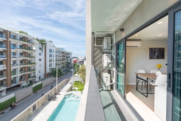 Brand-new 2-bedroom residence at Space Cherngtalay, just minutes from Bangtao Beach and within walking distan