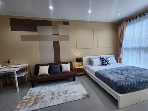 Готов к переезду 2/8/26 Good Condo กูกู 8,500 THB в месяц (годовой) 2 месяца депозит | 1 месяц аванс 3 этажа с видом на сад