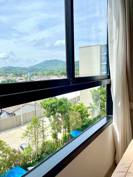 For Rent : คอนโดให้เช่าพร้อมอยู่ At :D Condo Reef Phuket ดีคอนโด รีฟ ภูเก็ต เฟอร์นิเจอร์ เคริ่องใช้ไฟฟ้าครบ พร้อมเข้าอยู่ได้เลย เดินทางสะด