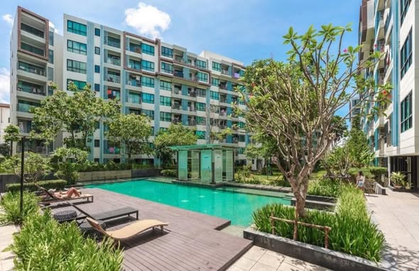 Available: 5Sep2026-9Nov2026, Start12Feb2027 Centrio Condo near Central Phuket 1 bedroom, 1 bathroom, 1 kitchen, 1 balcony Fully furnished c