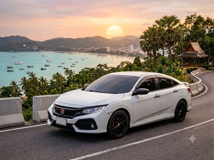 for Rent in Phuket Only 900 THB / Day Stylish, comfortable, and reliable sedan from an official car rental company in Phuket