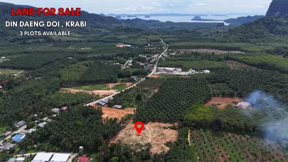 for Sale in Din Daeng Doi, Nong Thale, Krabi Only 3 plots remaining after strong interest — 6 plots already reserved Beautiful land surrou