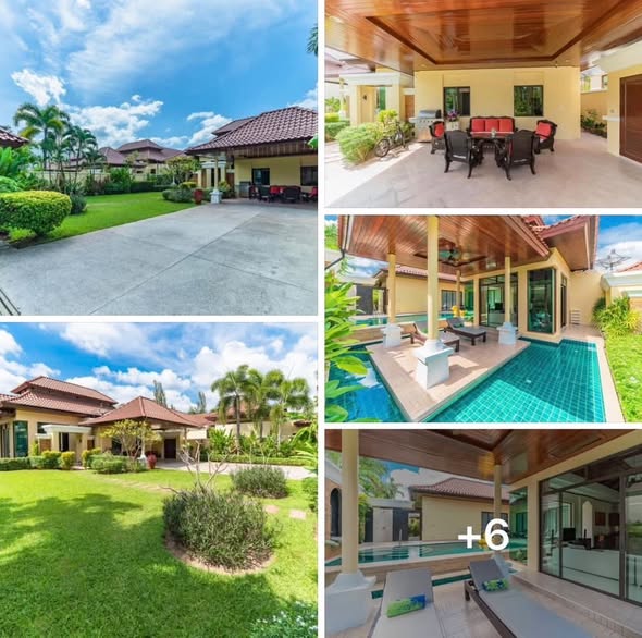 4-BEDROOM GARDEN VILLA CLOSE TO CATCH BEACH CLUB , BANG TAO Rental Price: 160,000 THB / month (Annual) Sale Pric