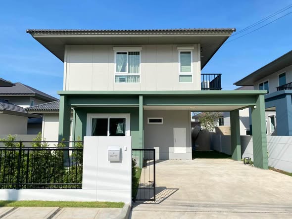 Saransiri Koh Kaew Retreat Available Now New detached house project with the most beautiful common areas 1 minute from British School 4 Bedr