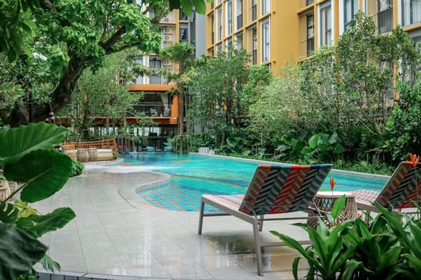 for Rent at The Base Rise Phuket Short-Term & Long-Term Rentals Available Looking for a modern condo in the heart of Phuket
