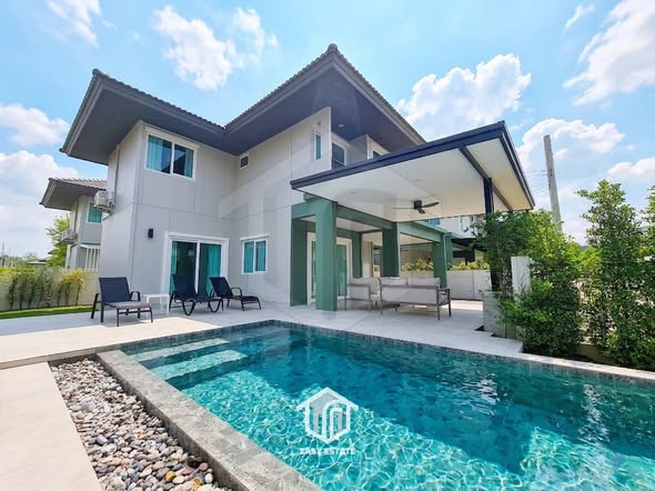 FOR RENT | 85K | 4BR IN KOH KAEW, PHUKET | NEAR BRITISH INTERNATIONAL SCHOOL PHUKET ━━━━━━━━━ Villa Details: • Land Size: 256 sq