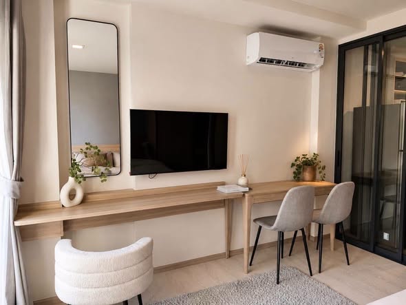 000 THB/month (1-Year Contract) 18,000 THB/month (6-Month Contract) 1 Bedroom | 1 Bathroom 25 sq
