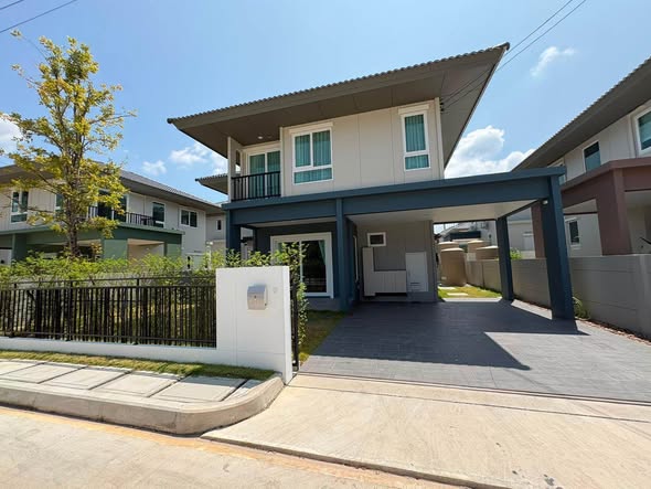 Saransiri Retreat Project Koh Kaew Land area: 220 sq m Usable area: 165 sq m Fully furnished house: 3 bedrooms 3 bathrooms 1 home