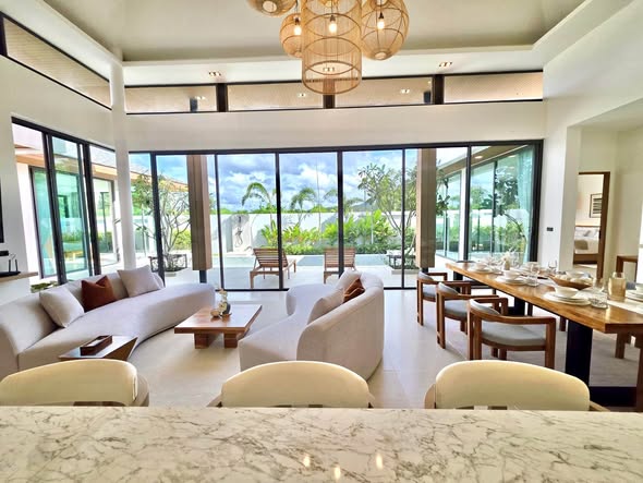 for Rent | Thalang | Near Bang Tao Beach Experience luxury, privacy, and comfort in this beautifully designed private pool villa, located