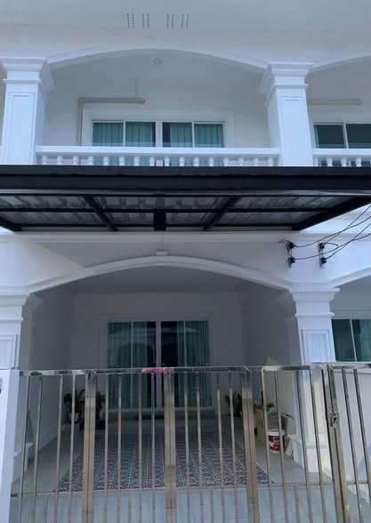 Chanakarn Kuku 3 (City Zone, Opposite Raiwanich) New 2-story house (ready to move in) 2 bedrooms 2 bathrooms 1 living room 1 kitchen (extend