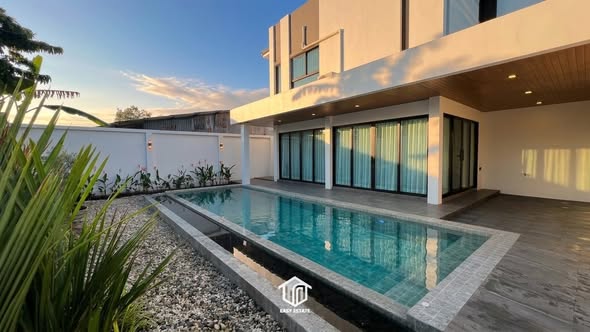 for Rent | 85K | 3BR in Thalang, Phuket | Near Robinson Lifestyle ━━━━━━━━━ Villa details • Land Size: 224 sq