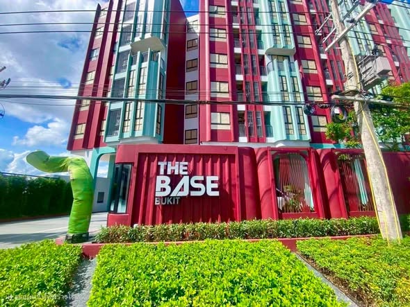 For Rent The Base Bukit Phuket Town, Central Area Rental Price • 15,000 THB/Month (1 Year Contract) 2 Months Security Deposit 1 Month Adva