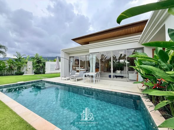 FOR RENT • Private Pool Villa at Trichada Phuket Rental Price: 180,000 THB/Month (1-Year Contract) Terms: 2 months deposit + 1 month in ad