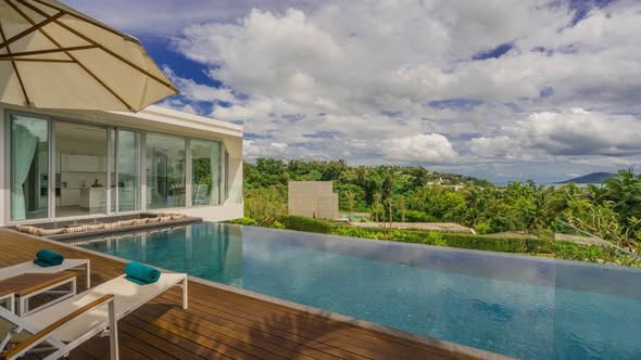*Villa Key Features* Luxury Sea-View Pool Villa 5 Luxurious Bedrooms with Spacious En-suite Bathrooms King-Size Beds with Premium 5-Star