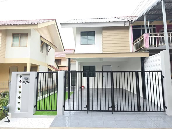 เคหะบ้านพอน (ฝั่งบ้าน) บ้านรีโนเวทใหม่ 2 ชั้น หลังมุม บ้านเลขที่ 66/343 พื้นที่ 22 ตารางวา 2 ห้องนอน 1 ห้องน้ํา ราคา 2.69 ลบ. เท่านั้นนนนน ร