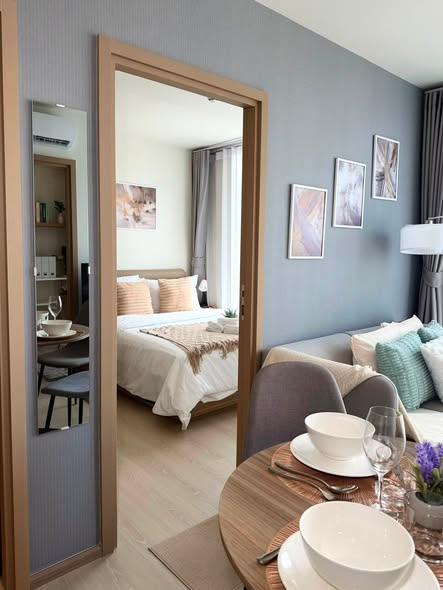 This brand-new 2-bedroom (or home office) condo is fully furnished and ready for you to move in
