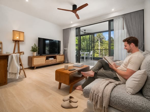 WORK FROM PHUKET, LIVE IN COMFORT Banyan Living offers a comfortable setting for work, relaxation, and extended stays in Phuket. Our fully f
