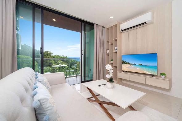 for Rent in Patong | Pet-Friendly Modern 1-Bedroom Condo | 47 Sq