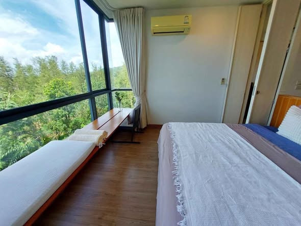 ty deposit 1 month rent in advance Highlights 6th-floor unit Spacious bedroom with panoramic mountain and pine tree views Peaceful, green su