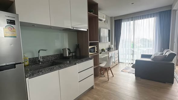for Rent | Diamond Resort Phuket Direct from Owner Modern Studio Apartment 33–34 sqm Fully furnished Large swimming pool Fitness center Sh