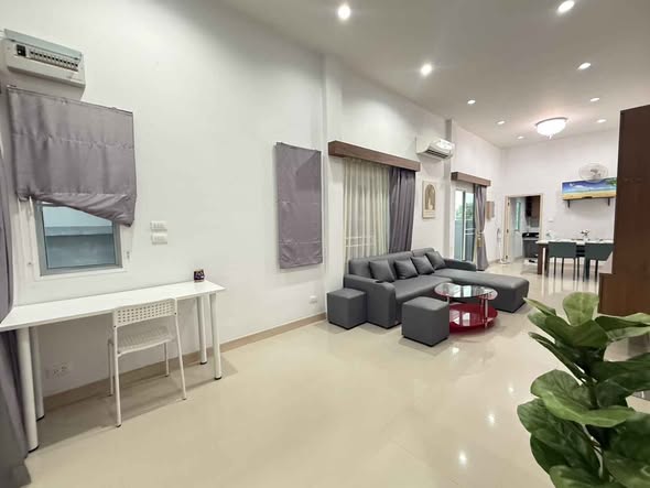 Ready to move in The Rich Nabon chalong 3bedrooms 2bathrooms Single House Robinson chalong 3 minutes Soi Ta-iad 3 minutes BCIS school 7 minu