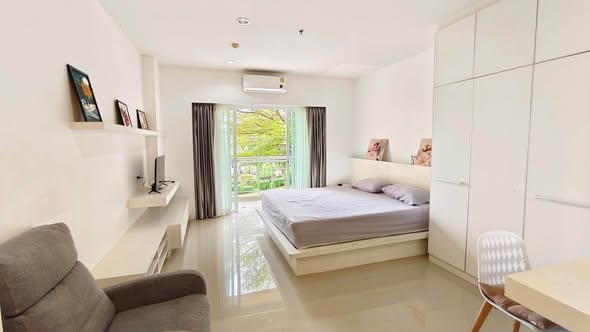Phanason Greenplace @ Samkong (Town) Ready to Move In! * Location: Phanason Greenplace @ Samkong * Size: 36 sq.m. * Road View * 1st Floor, B