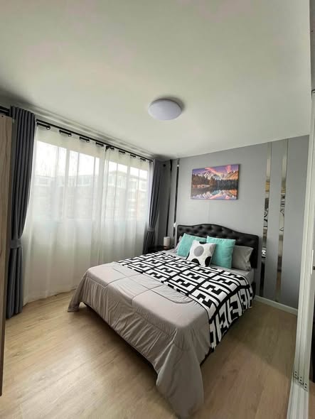 for Rent in Kathu – Ready to Move In D Condo Kathu Rental Price: 13,000 THB/Month Unit Details Building C, 6th Floor Corner Unit Size: 30