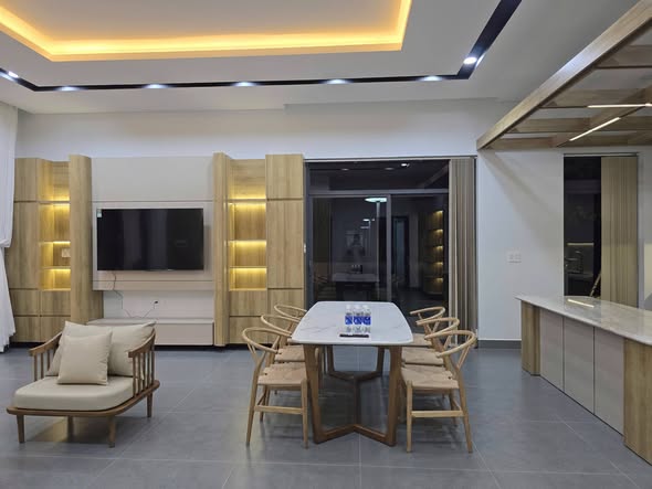 Cho thuê villa 2 phòng ngủ máy lạnh đầy đủ tiện nghi full Nội thất