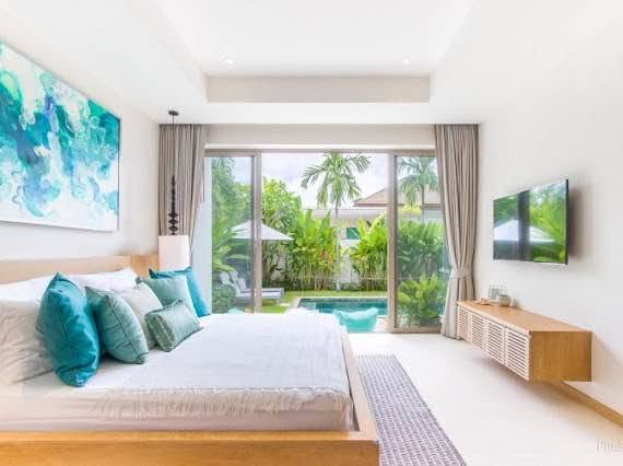 For rent - 3BR Pool Villa in Trichada Pasak - Cherngthalay, Property Features: • 3 modern bedroom, 2 bathrooms 290 sqm land plot | 190 s