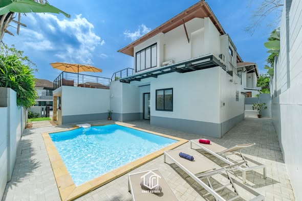 FOR RENT | 95K | 3BR IN KATHU, PHUKET | NEAR HEADSTART & BISP ━━━━━━━━━ Villa details: • Land Size: 464 sq