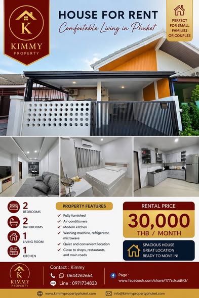 for rent near Robinson Lifestyle Chalong & Oak Meodow School