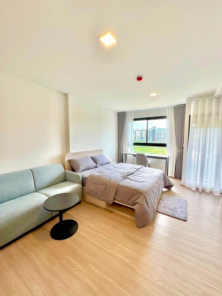 for rent Studioroom 1 bathroom fully furnished kitchen washing machine Amazing common area Pool gym rooftop pool table co working space Pr