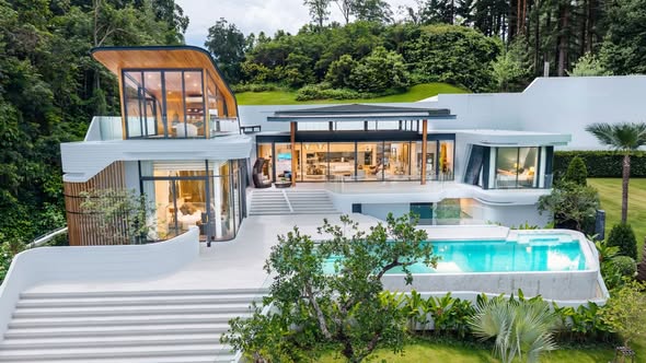 Villa details: 4 bedrooms, from 531 m2 built‐up area Land plots from 782 m2 Infinity pool, landscaped garden, and rooftop pavilion Panoramic