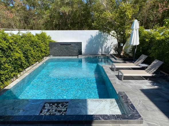 For Rent The villa with private pool Price 85,000 THB per month Yearly contract 3 bedrooms 3 bathrooms 24 hours security guard WhatsApp +6