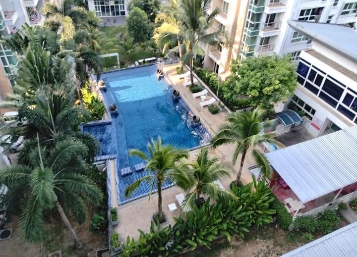 For Rent 1 Month Royal Place Condo, Katu Floor 7 Rent 12,000 ฿/M Deposit 1Month 24,000 ฿ Ready to move in Free Pool,Gym Parking