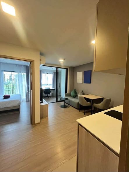 FOR RENT: THE BASE Bukit Phuket เดอะ เบส บูกิต ภูเก็ต 23,000 บาท/เดือน Room Details • 1 Bedroom • 1 Multi-Purpose Room • 1 Bathroom • Size