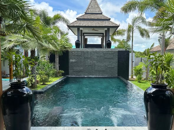 For Rent: Unique 3-Bedroom Pool Villa – Bangtao 200'000 THB per month Until 16 December 3 bedrooms + 1 office room + private cinema room и