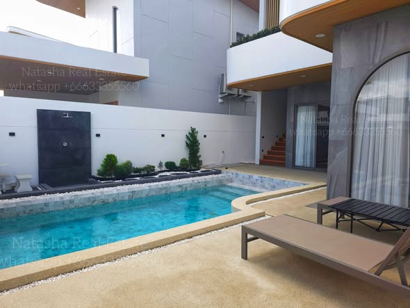 For Rent 4BR Bang-jo, Thalang Phuket 4 bedrooms, 5 bathrooms 180,000 per month (1 year contract) Conditions 2 months deposit + 1 month ren