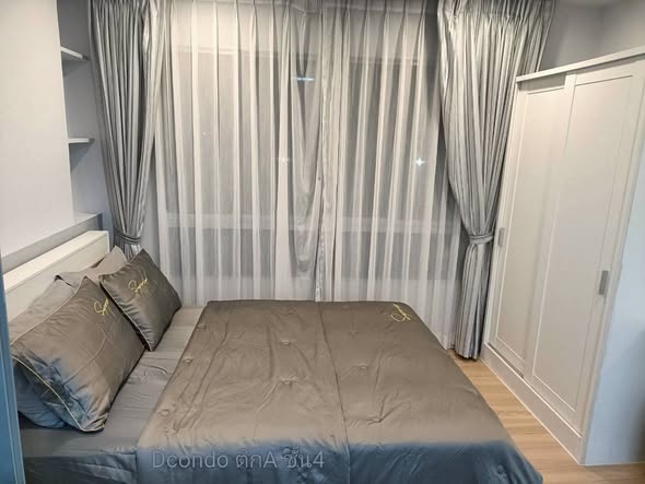 for rent D Condo Kathu-Patong,Building A 4th floor, corner room, 1 bedroom, 1 bathroom, 1 kitchen, 1 parking space, Kathu Subdistrict, Mue