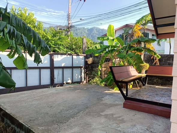 for rent บ้านให้เช่าค่ะราไวย์ซอยสามัคคี 1 ใสยญวนเฟอร์นิเจอครบกระเป๋าใบเดียวเข้าอยู่ไปหลวงเก็บ wifi ฟรี 1 ห้องนอน 1 ห้องน้ํา 1 ห้องครัวพื้น
