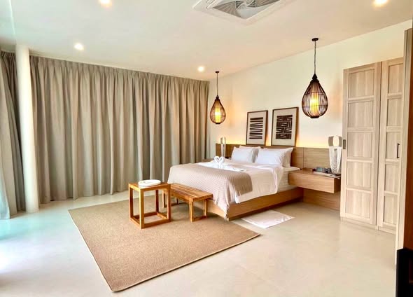for Rent | Thalang | Near Bang Tao Beach Experience luxury, privacy, and comfort in this beautifully designed private pool villa, located