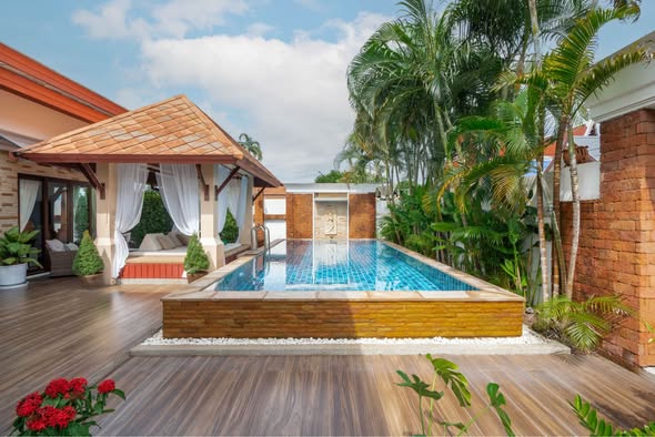 Villa Amida | Rawai – Saiyuan Soi 13 Beautiful Balinese-style private pool villa • 2 Bedrooms •