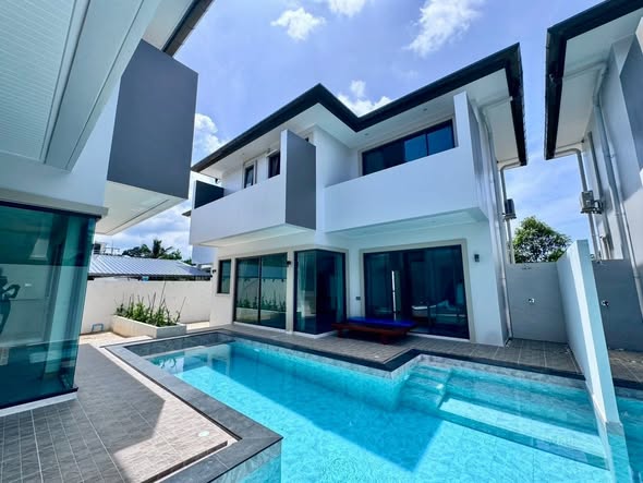 Chalong, Phuket | PTT station | BCIS “Bay Sand villa by Jai House Phuket” • 3 Bedrooms • 4 Bathrooms • Fully furnished • Mattress - Pocket s