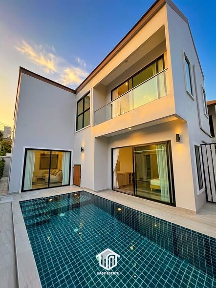 for Rent | 100K | 3BR in Chalong, Phuket | Near BCIS ━━━━━━━━━ Villa Details: • Brand-New Modern Pool Villa • Land Size: 200 sq