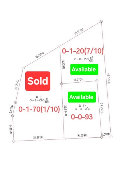 FOR SALE Phuket Chalong 380 sqm 4M bath 490 sqm 4 M bath chanote title all informations : +66 0892880622 thaï/ english +66 0935821522 fren
