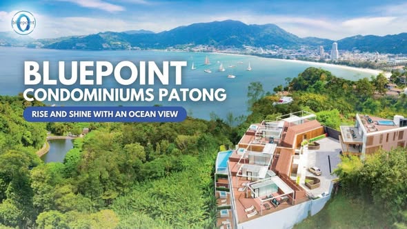 Patong – Sea View Duplex Condominium TriTrang Patong have 2 story, 3 bedroom, 3 bathroom with seaviews beach mountain Rental Rates 1 Month C