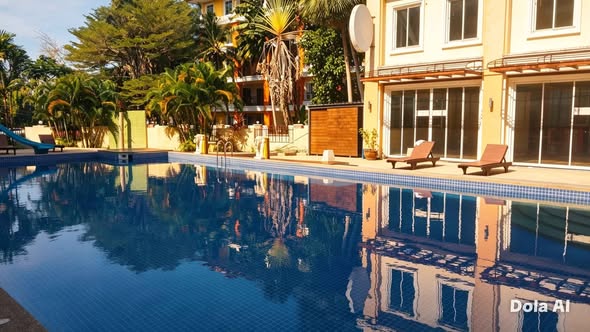 This apartment is situated within the PALM BREEZE RESORT complex, which comprises five buildings