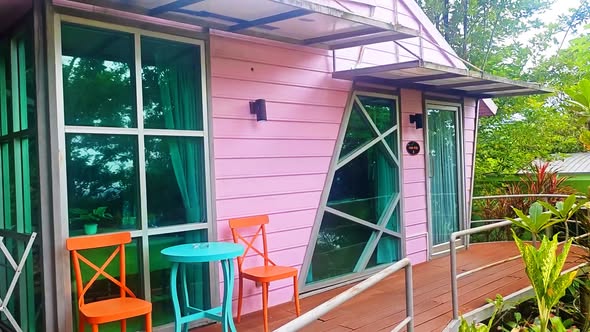 for Rent 18,000 THB (1 year contract) 23,000 THB (6 months contract) This very beautiful FLAMINGO HOUSE 1-bedroom house with bathroom with
