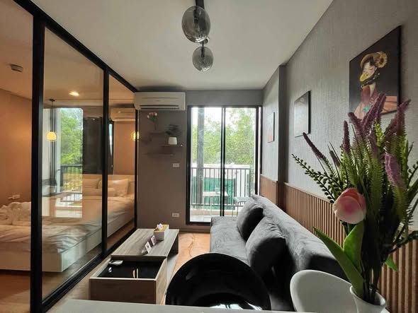 for rent short term bangtao Zcape1 condominium 15,000/ month Available now - October 1 bedroom 1bathroom Kitchen Balcony Swimmingpool Gym